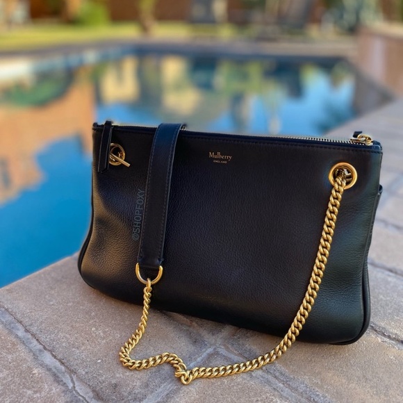 SOLD Mulberry Winsley Leather Shoulder Bag - Picture 2 of 14